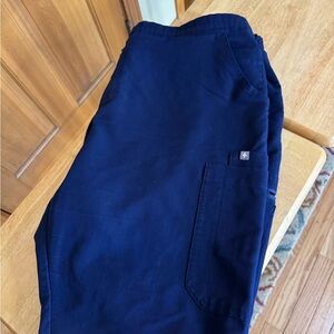 Men's Figs XL Navy Blue Cargo Basic Pants